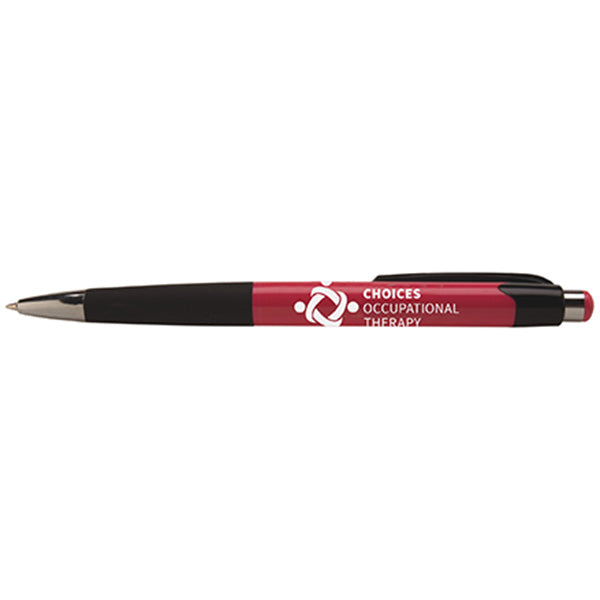 Red with Black Ink