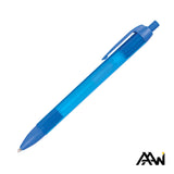 Widebody Pen w/Translucent Barrel - Matte Colored Accent