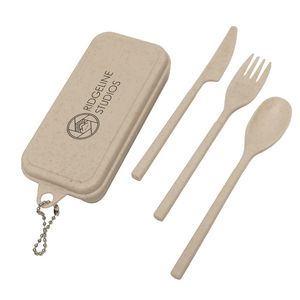 000021 Lawrence Wheat Fibre Utensil Set