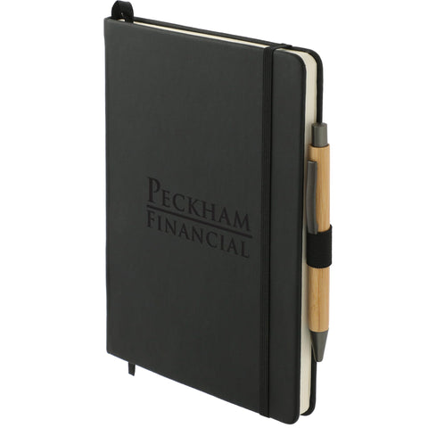 5.5'' x 8.5'' Cactus Leather Bound Journal Set