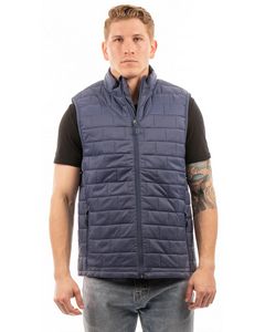 Burnside Adult Box Quilted Puffer Vest