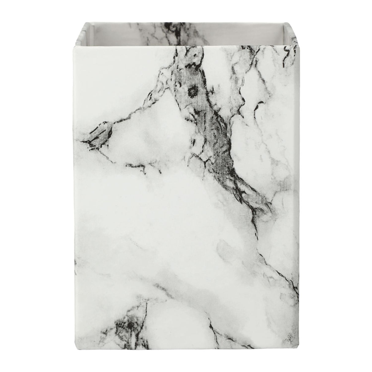 4 Piece Faux Marble Desktop Set