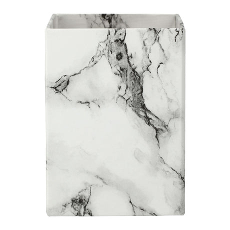 4 Piece Faux Marble Desktop Set