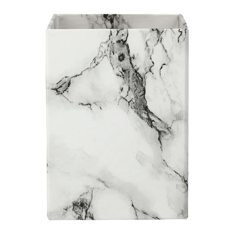 4 Piece Faux Marble Desktop Set