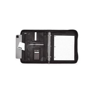 Bugatti Vegan leather Ring Binder 2-inch with zip around closure