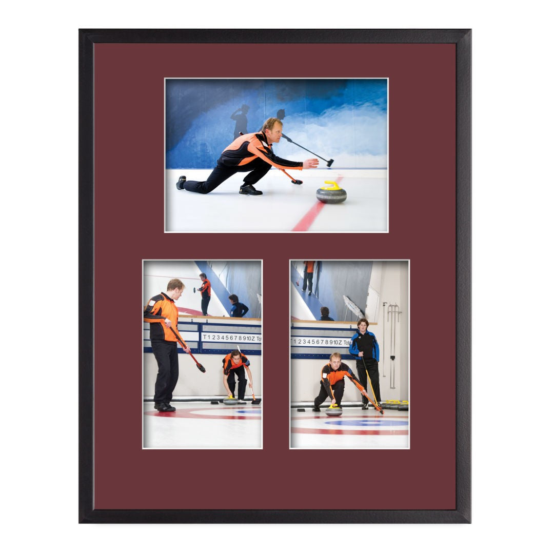 Crimson / 5" x 7" (1), 4" x 6" (2) / 11.75 x 14.375 (Blank)