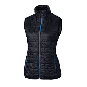 Cutter & Buck Rainier PrimaLoft? Womens Eco Insulated Full Zip Puffer Vest