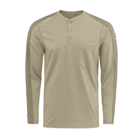 Bulwark Men's Flex Knit Henley