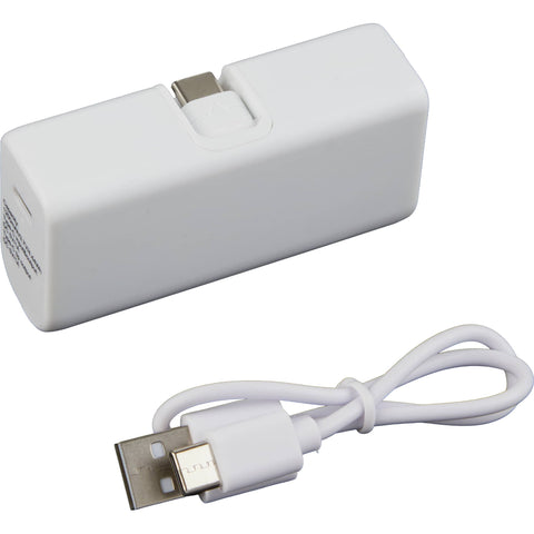 Stay Powered 1200 mAh Power Bank with Type-C Tip