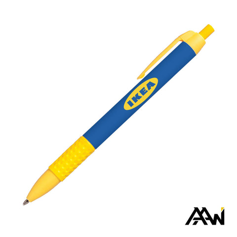 Widebody Grip Pen VividPrint? Barrel - Matte Colored Accent