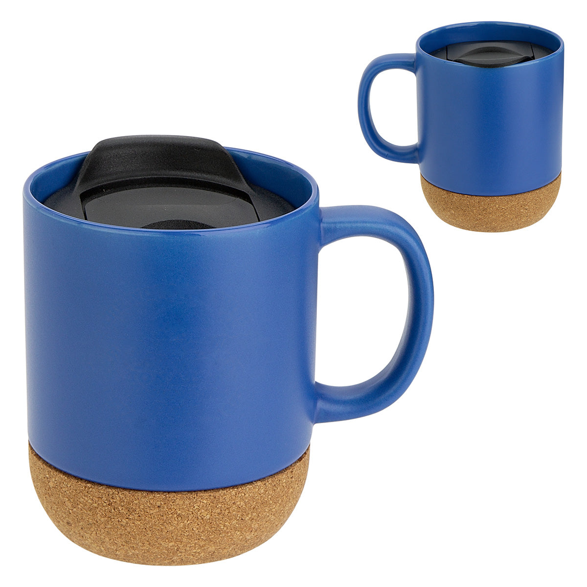 Balsamo 12 oz Ceramic Mug with Cork Base