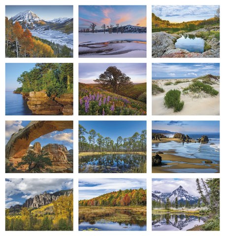 HotLine® Products Scenic America® Appointment Calendar - Spiral
