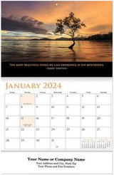 Inspirations Stapled Wall Calendar