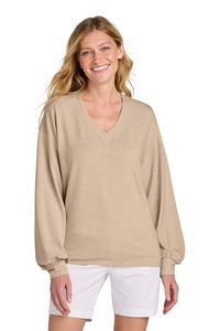 TravisMathew Womens Long Weekend V-Neck