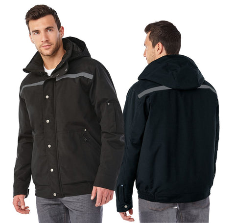 Champion Adult Heavy Duty Insulated Bomber Jacket w/Detachable Hood