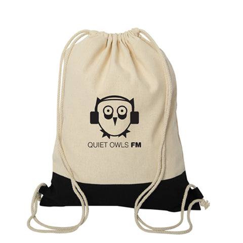 Westport 8 oz. Cotton Drawstring Cinch Backpack