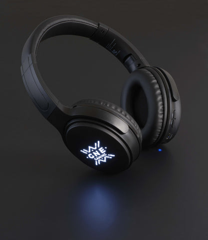 Light Up Logo Bluetooth Headphones