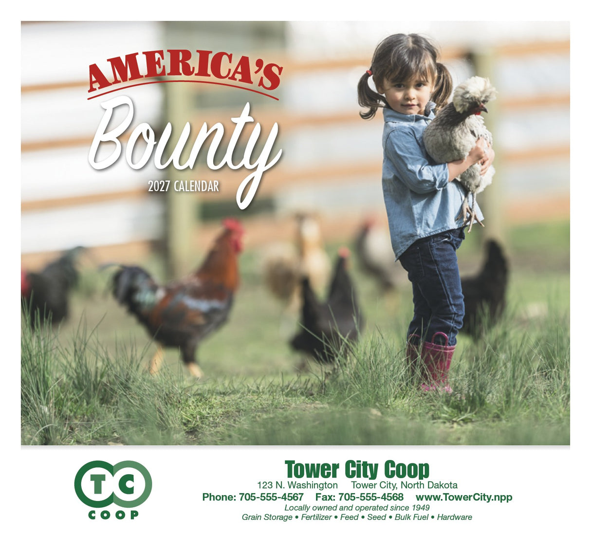 HotLine Products America's Bounty Appointment Calendar - Stapled cover image