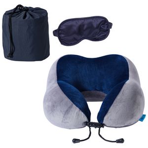 AeroLOFT® Business First Travel Pillow with Sleep Mask