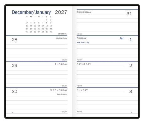 Triumph Calendars Standard Weekly Pocket Planner open image