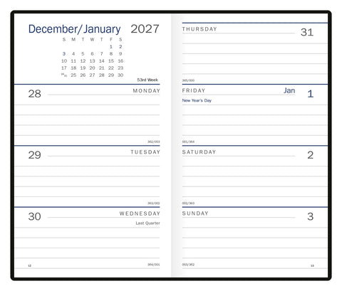 Triumph® Calendars Standard Weekly Pocket Planner