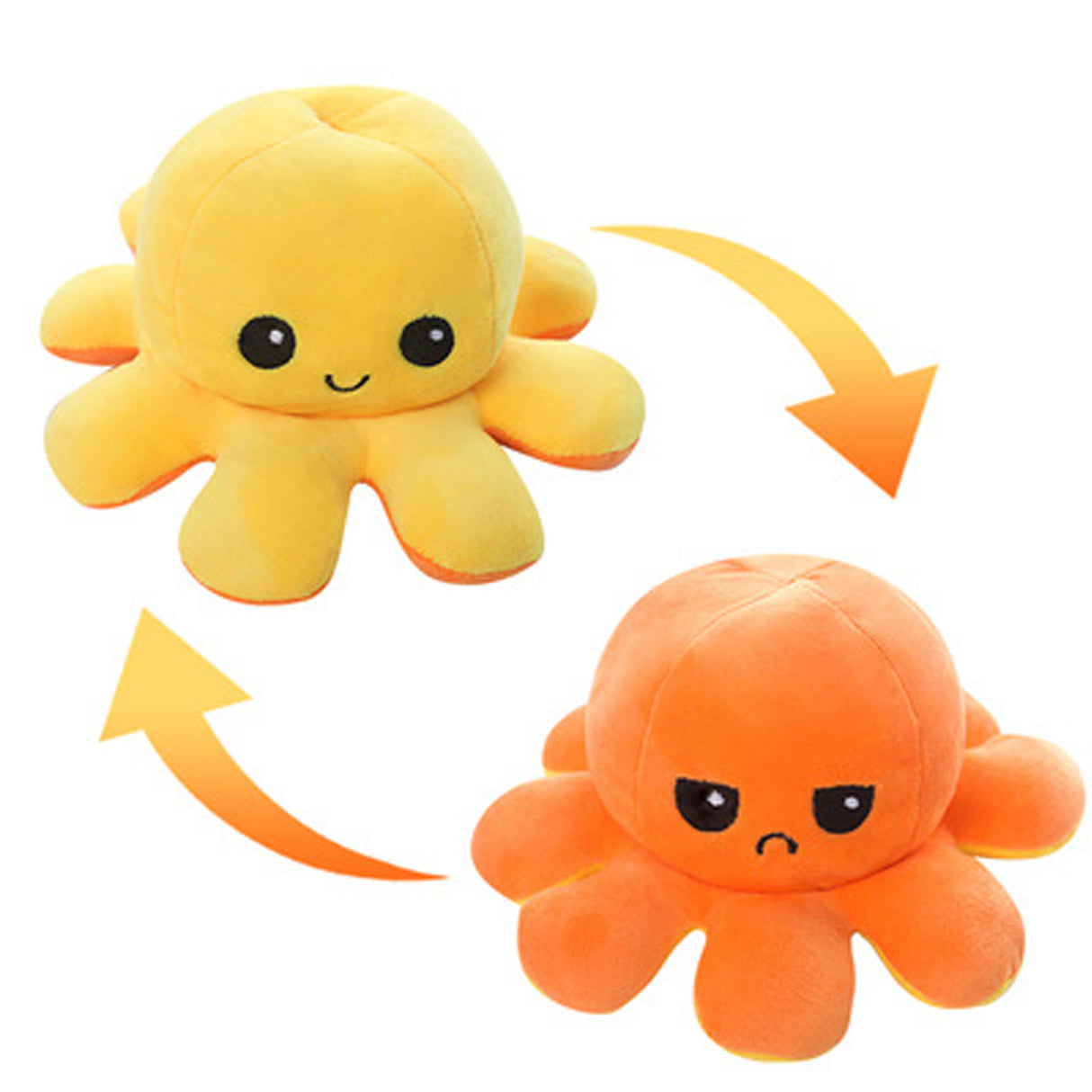 Reverse Octopus Plush Toy