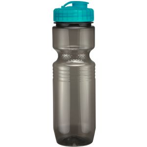 Smoke Gray/Translucent Aqua Blue Lid Blank