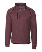 Cutter & Buck Mainsail Sweater-Knit Mens Half Zip Pullover Jacket