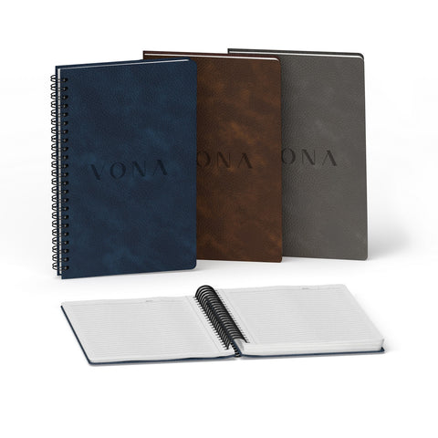 Old Money Soft Cover Spiral Journal