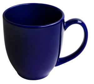 Bistro 16oz cobalt mug - Etched