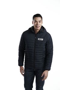 000934 Canyon Men's Puffy Jacket w/Detachable Hood