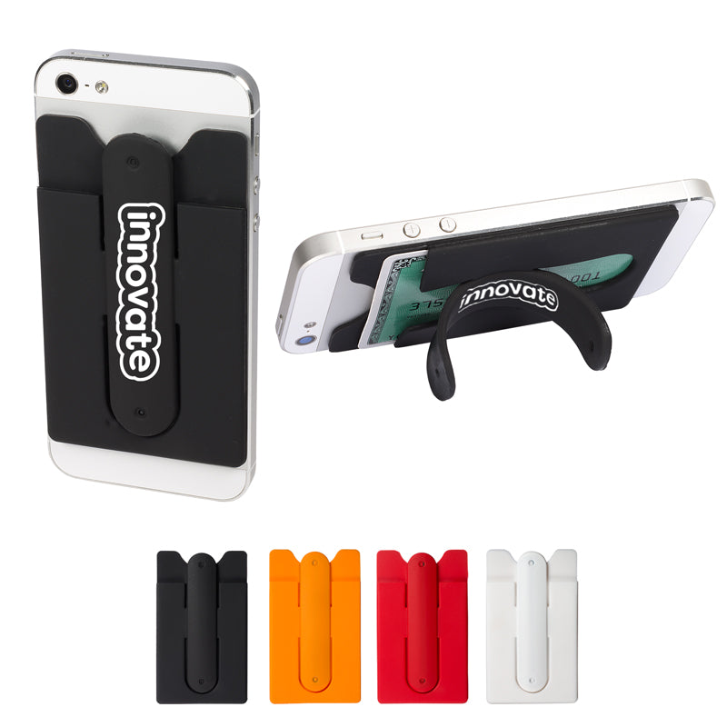 Quick-Snap Mobile Device Pocket/Stand