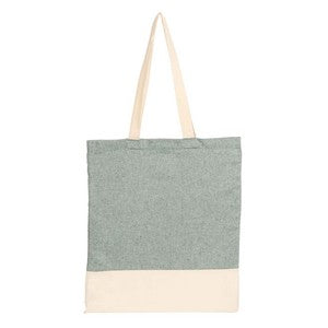 Split Recycled 5oz Cotton Twill Convention Tote