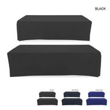 Polycotton Twill Table Throw for 8' Table, Drape style, 4 sided, Closed Back, Blank only