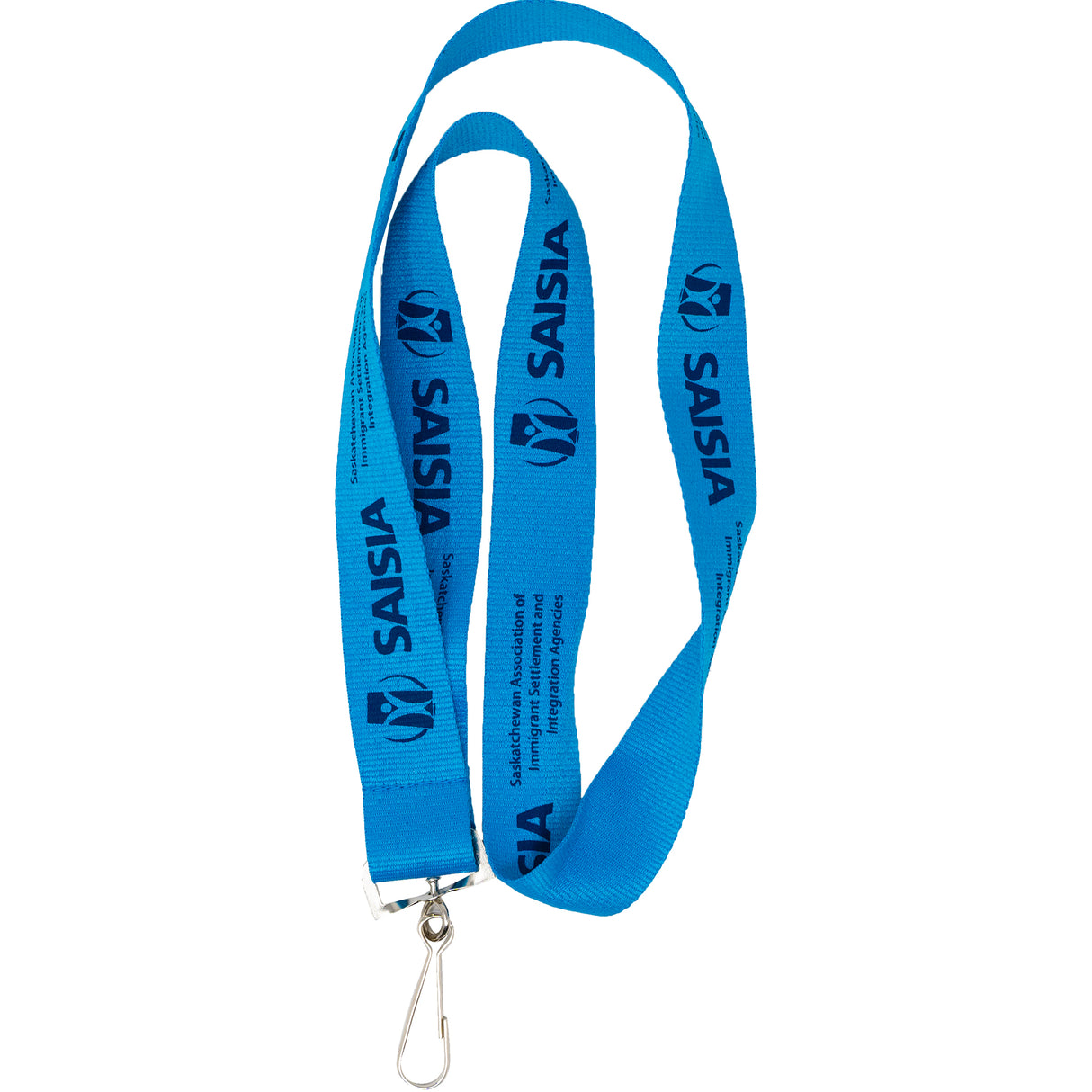 Silkscreened Flat Polyester Lanyard - 1" W x 36" L