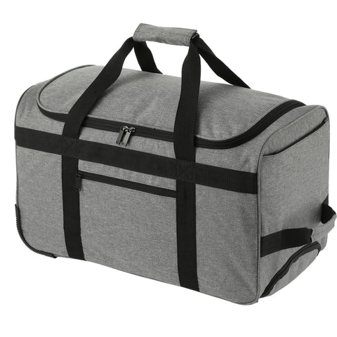 Graphite Recycled Wheeled Duffle Bag