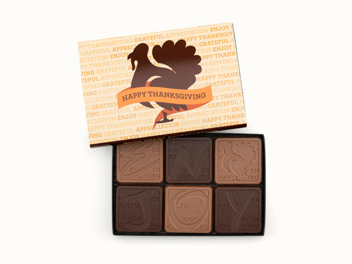 12-Piece Chocolate Ensemble Gift Set with Classic Custom Packaging