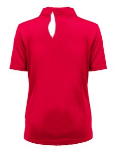 Zorrel® Ladies Elm™ Vertical Dash Jacquard Stripe Polo Shirt