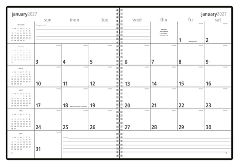 Triumph® Calendars Monthly & Weekly Planner