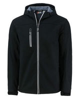 Clique Telemark Eco Stretch Softshell Full Zip Mens Hooded Jacket