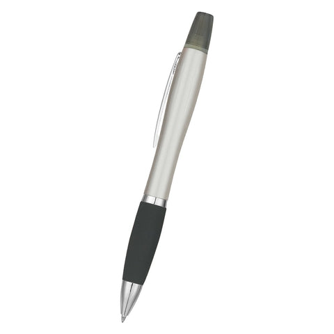 Twin-write Pen With Highlighter