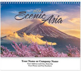 Scenic Asia Spiral Wall Calendar