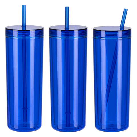 Arden 16 oz Recycled Acrylic Straw Tumbler