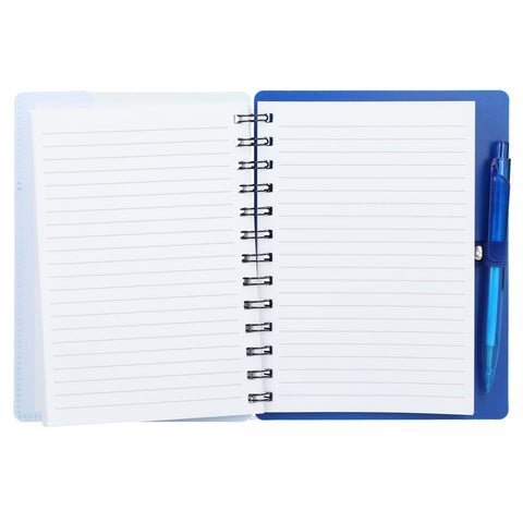 5'' x 7'' Recycled Pace Spiral Notebook w Pen
