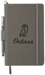 5.5'' x 8.5'' FSC® Mix Heathered Hard Bound Journal