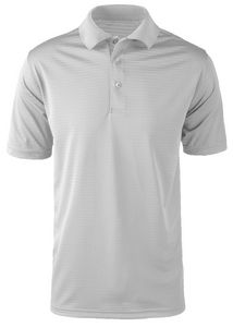 Zorrel® Men's Rockhurst Syntrel™ Jacquard Stripe Polo Shirt