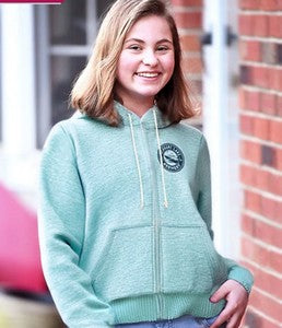 Nantucket Adult Full Zip Hoodie - Screen Print