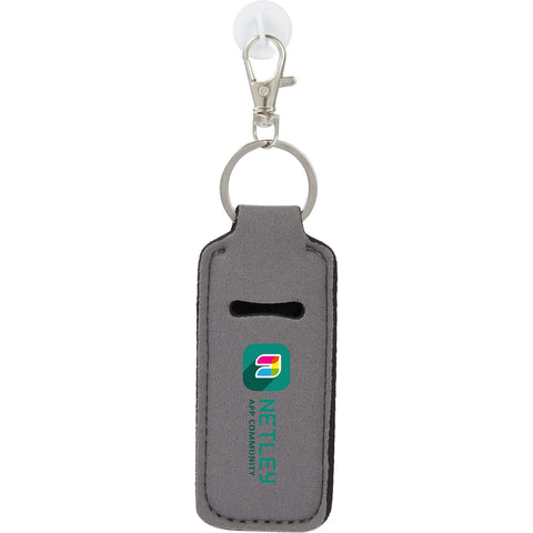 Bottle Charm w/ Neoprene Chapstick Holder