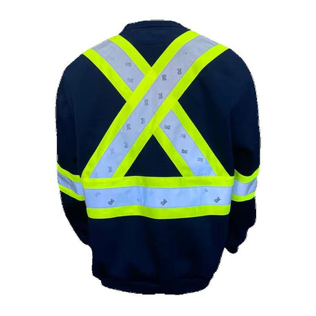 Navy Blue/Yellow/Silver Blank Back