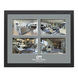 Teal Grey / 4" x 6" (4) / (None)
